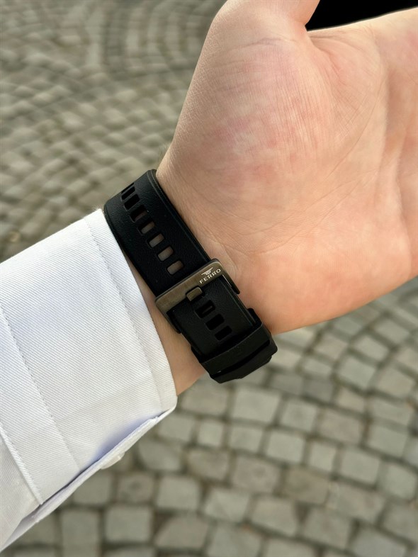 Ferro FSW11011D-G Black Akıllı Kol Saati