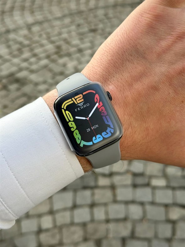 Ferro FSW1108+-AG Black-Grey Akıllı Kol Saati