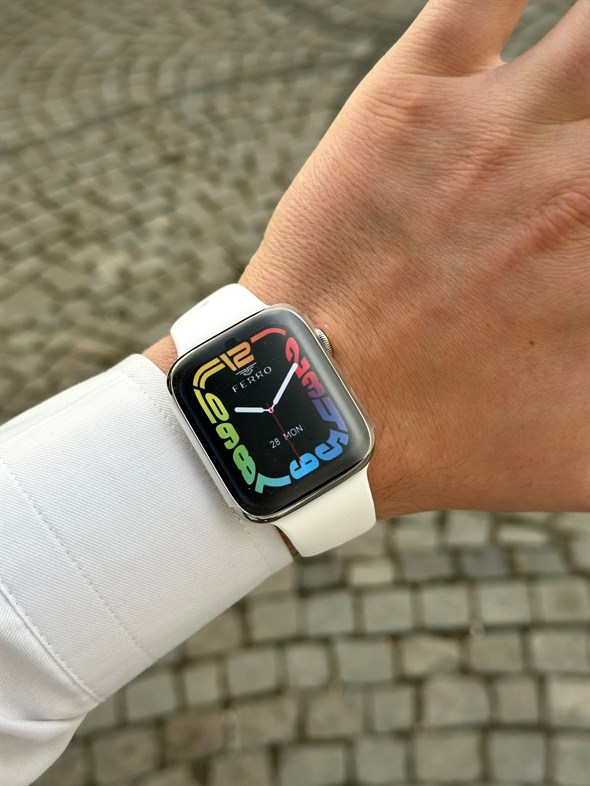 Ferro FSW1108+-GG Silver-White Akıllı Kol Saati