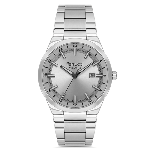 Ferrucci FER.03660M.05 Çelik Kordon Erkek Kol Saati