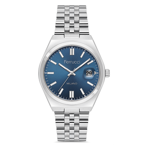 Ferrucci FER.03661M.02 Çelik Kordon Erkek Kol Saati