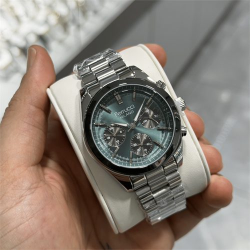 Ferrucci FER.03665M.04 Çelik Kordon Erkek Kol Saati