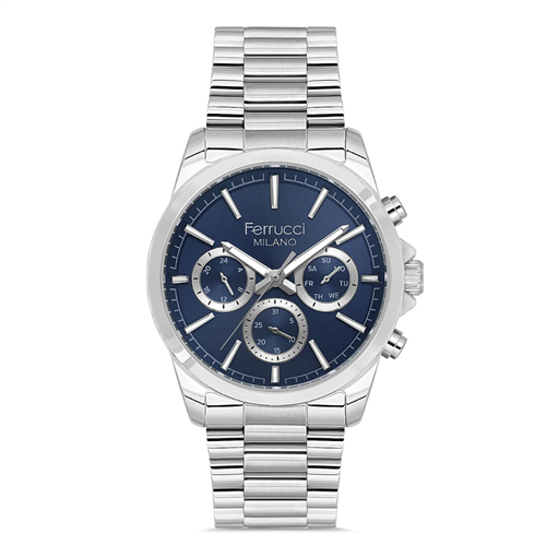 Ferrucci FER.03666M.01 Çelik Kordon Erkek Kol Saati