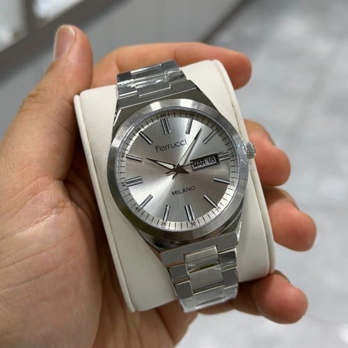 Ferrucci FER.03667M.01 Çelik Kordon Erkek Kol Saati