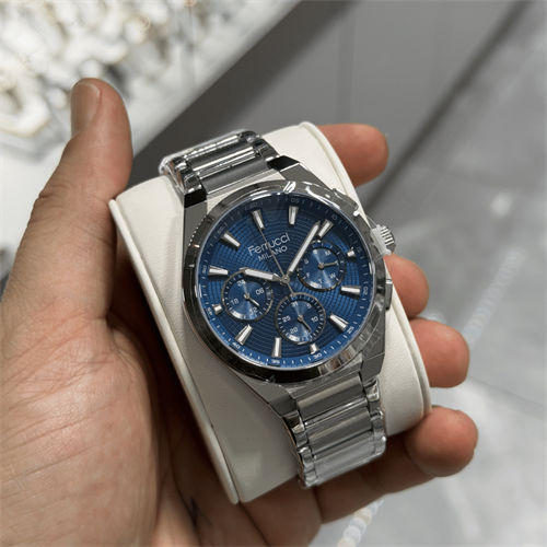 Ferrucci FER.03673M.02 Çelik Kordon Erkek Kol Saati