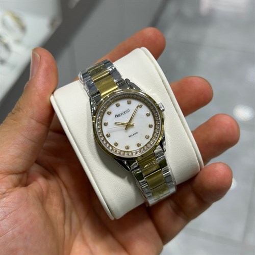 Ferrucci FER.03676M.02 Çelik Kordon Kadın Kol Saati