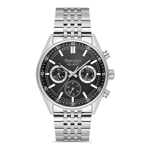Ferrucci FER.03724M.01 Çelik Kordon Erkek Kol Saati
