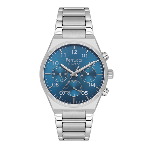 Ferrucci FER.03742M.05 Çelik Kordon Erkek Kol Saati