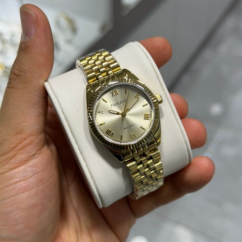 Ferrucci FER.03711M.03 Çelik Kordon Kadın Kol Saati