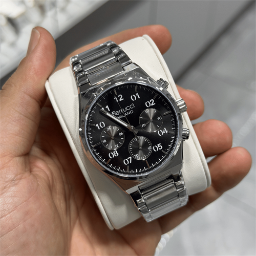 Ferrucci FER.03742M.03 Çelik Kordon Erkek Kol Saati