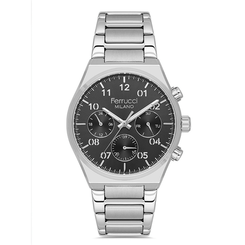 Ferrucci FER.03742M.03 Çelik Kordon Erkek Kol Saati