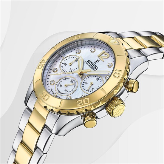 Festina F20604/1 Chronograph Kadın Kol Saati