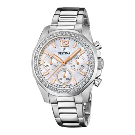 Festina F20606/1 Chronograph Kadın Kol Saati