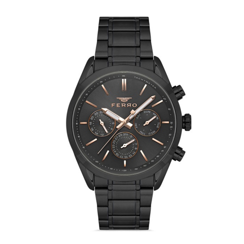 FERRO FM11463AWT-G Çelik Kordon Erkek Kol Saati