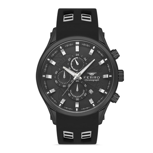 FERRO FM31354D-G Slikon Kordon Erkek Kol Saati