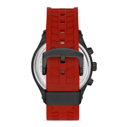 FERRO FM31354D-ZF2 Slikon Kordon Erkek Kol Saati