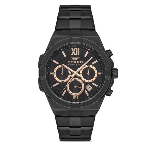 FERRO FM31356A-G Çelik Kordon Erkek Kol Saati