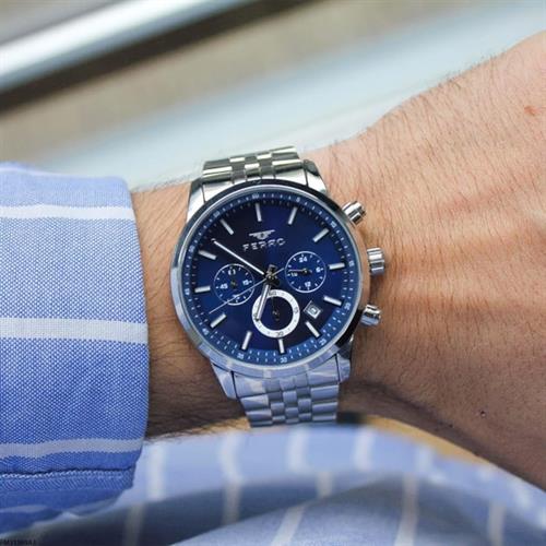 FERRO FM31369A-A3 Çelik Kordon Erkek Kol Saati