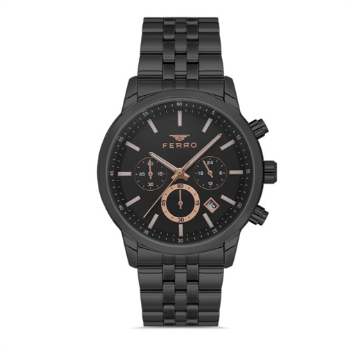 FERRO FM31369A-G Çelik Kordon Erkek Kol Saati