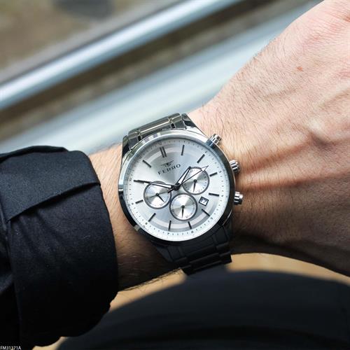 FERRO FM31371A-A Çelik Kordon Erkek Kol Saati