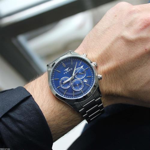 FERRO FM31371A-A3 Çelik Kordon Erkek Kol Saati