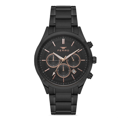 FERRO FM31371A-G Çelik Kordon Erkek Kol Saati