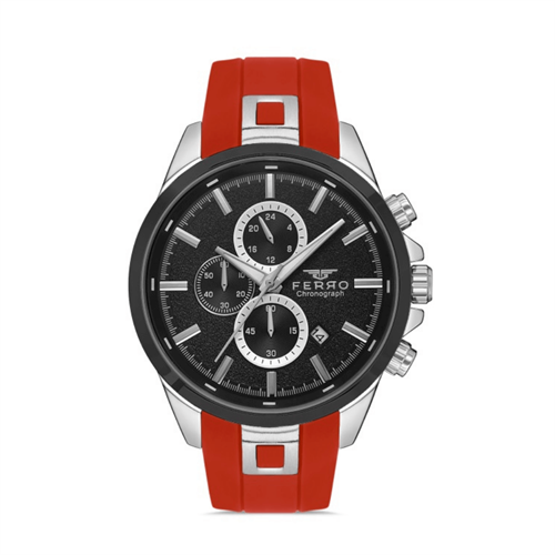 FERRO FRO31380D-J2 Slikon Kordon Erkek Kol Saati