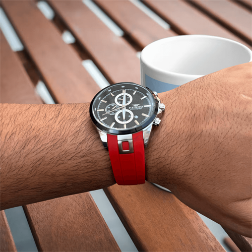 FERRO FRO31380D-J2 Slikon Kordon Erkek Kol Saati