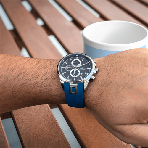 FERRO FRO31380D-L3 Slikon Kordon Erkek Kol Saati