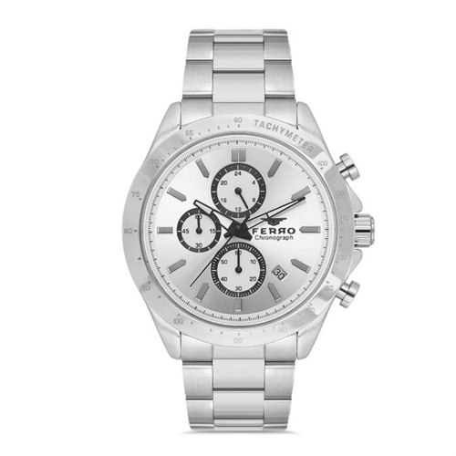 FERRO FM31455A-A Çelik Kordon Erkek Kol Saati