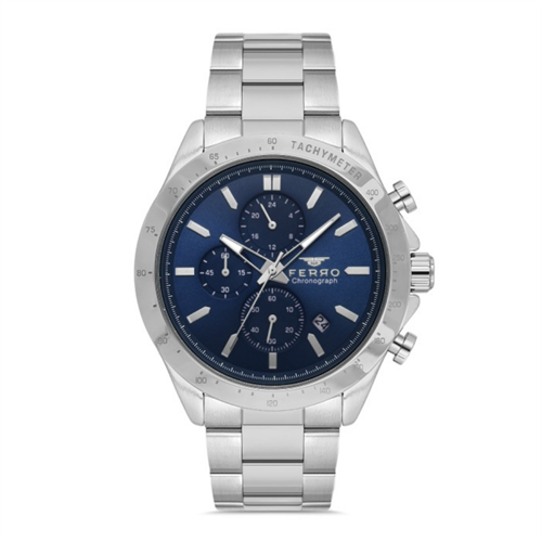 FERRO FM31455A-A3 Çelik Kordon Erkek Kol Saati