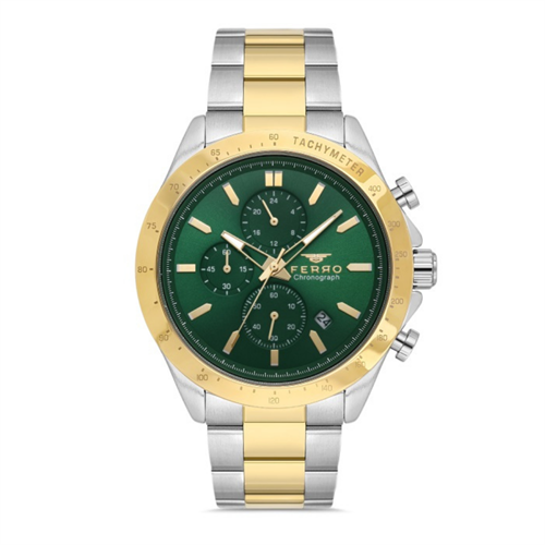 FERRO FM31455A-D6 Çelik Kordon Erkek Kol Saati