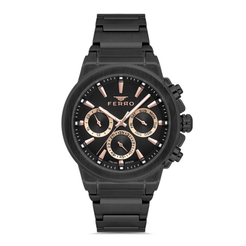 FERRO FM40123A-G Çelik Kordon Erkek Kol Saati
