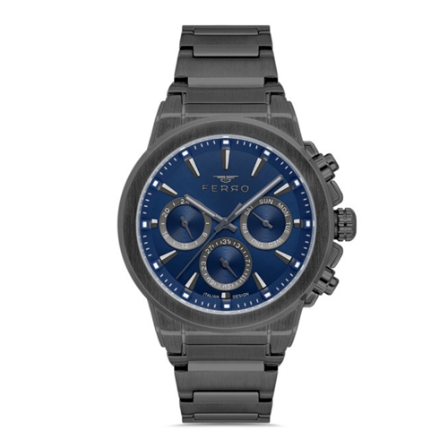 FERRO FM40123A-V Çelik Kordon Erkek Kol Saati