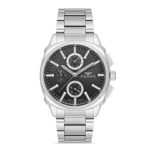 FERRO FM40126A-A2 Çelik Kordon Erkek Kol Saati