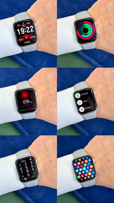 Ferro FSW1108Pro-AG Silver Case Akıllı Kol Saati