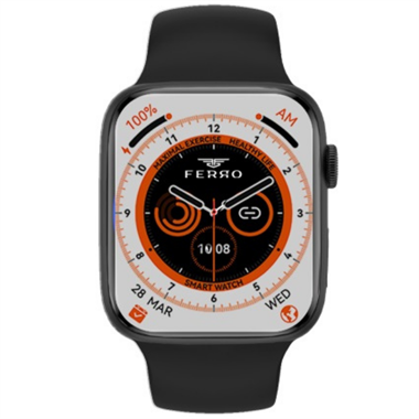 Ferro FSW1108Pro-G Black Case Akıllı Kol Saati
