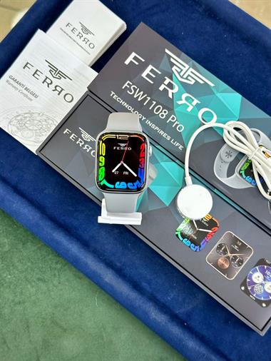 Ferro FSW1108Pro-GG Black Case Akıllı Kol Saati