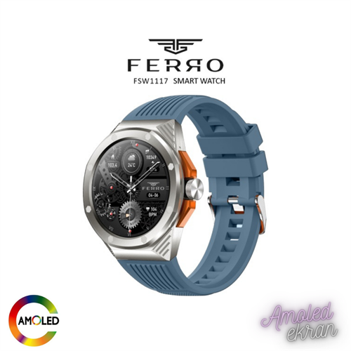 Ferro FSW1117D-AL  Amoled Ekran Akıllı Kol Saati