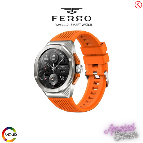 Ferro FSW1117D-AT Amoled Ekran Akıllı Kol Saati