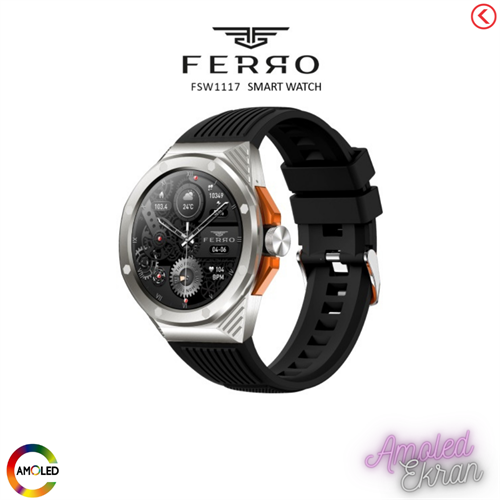 Ferro FSW1117D-J  Amoled Ekran Akıllı Kol Saati