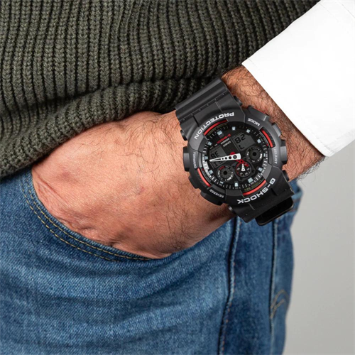 Casio G-SHOCK GA-100-1A4DR Kol Saati