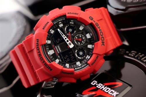Casio G-SHOCK GA-100B-4ADR Kol Saati