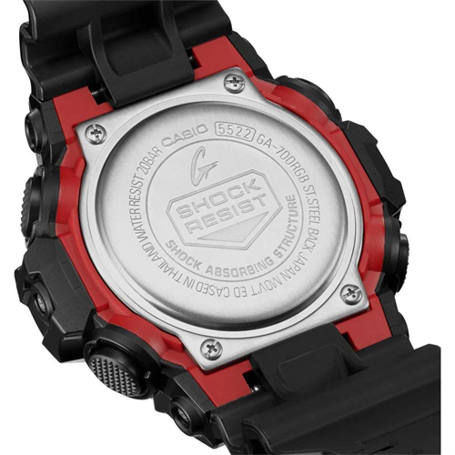 Casio G-SHOCK GA-700RGB-1ADR Kol Saati