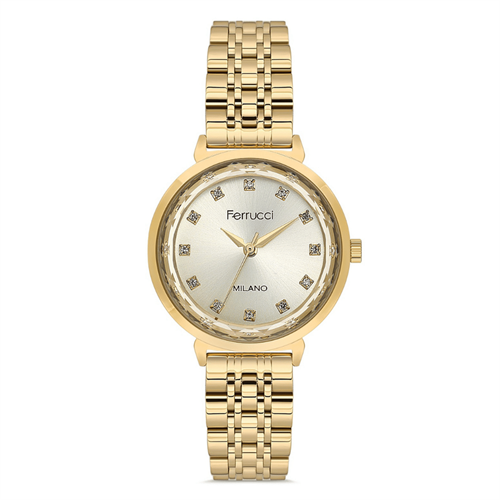 Ferrucci FER.01126M.01 Çelik Kordon Kadın Kol Saati