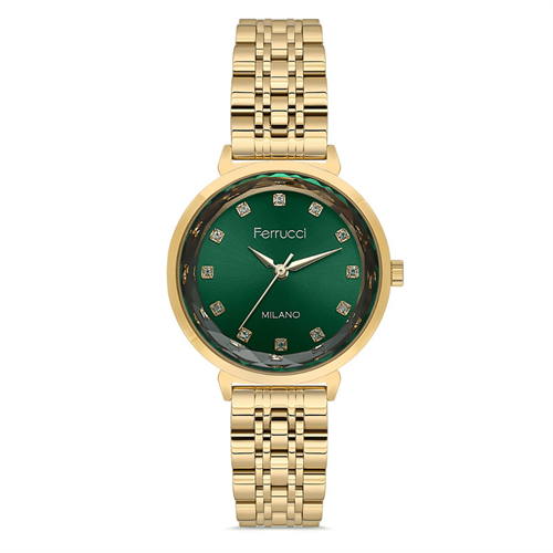 Ferrucci FER.01126M.02 Çelik Kordon Kadın Kol Saati