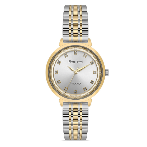 Ferrucci FER.01126M.04 Çelik Kordon Kadın Kol Saati