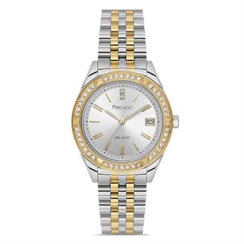 Ferrucci FER.01128M.05 Çelik Kordon Kadın Kol Saati