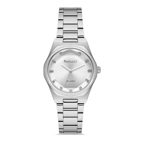 Ferrucci FER.03378M.01 Çelik Kordon Kadın Kol Saati