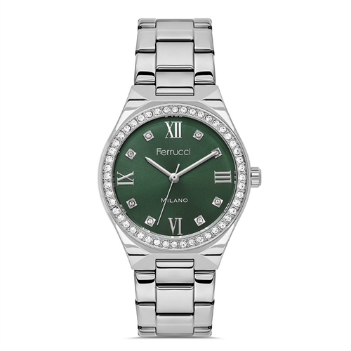Ferrucci FER.03480M.02 Çelik Kordon Kadın Kol Saati